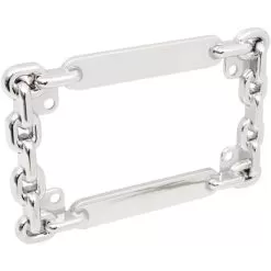 Drag Specialties Chain License Plate Frame