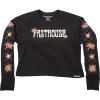 Fasthouse Serene Long Sleeve Women's Crop Tee