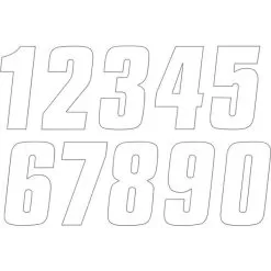 Factory Effex 7" Factory Numbers