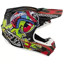 Troy Lee Designs SE4 Carbon Eyeball Helmet -Motorcycle parts TL 102156001 E