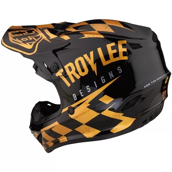 Troy Lee Designs SE4 Polyacrylite Race Shop Helmet 4 Troy Lee Designs SE4 Polyacrylite Race Shop Helmet - Image 4