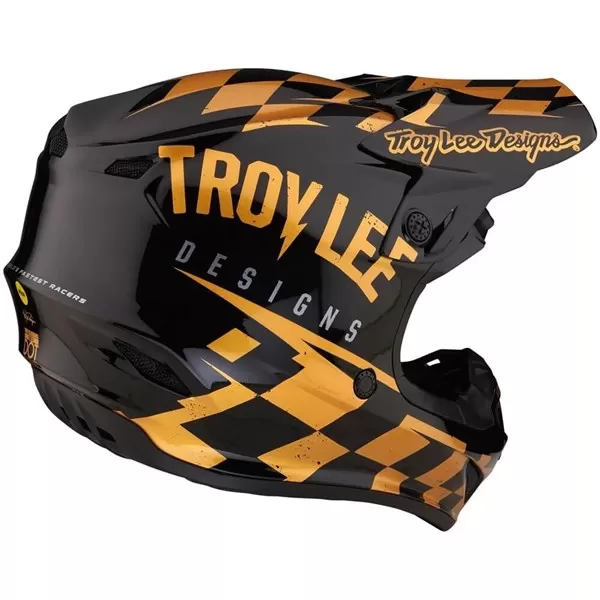 Troy Lee Designs SE4 Polyacrylite Race Shop Helmet 5 Troy Lee Designs SE4 Polyacrylite Race Shop Helmet - Image 5