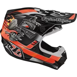 Troy Lee Designs SE4 Polyacrylite Carb Helmet -Motorcycle parts TL 109251001 E