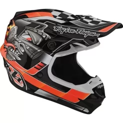 Troy Lee Designs SE4 Polyacrylite Carb Helmet -Motorcycle parts TL 109251001 F