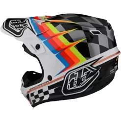 Troy Lee Designs SE4 Polyacrylite Warped Helmet -Motorcycle parts TL 109327041 C