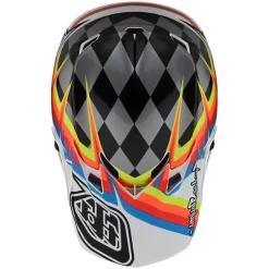 Troy Lee Designs SE4 Polyacrylite Warped Helmet -Motorcycle parts TL 109327041 G
