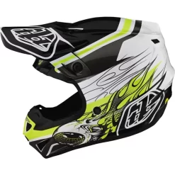 Troy Lee Designs SE4 Polyacrylite Skooly Helmet 12 Troy Lee Designs SE4 Polyacrylite Skooly Helmet -Motorcycle parts TL 109328001 B