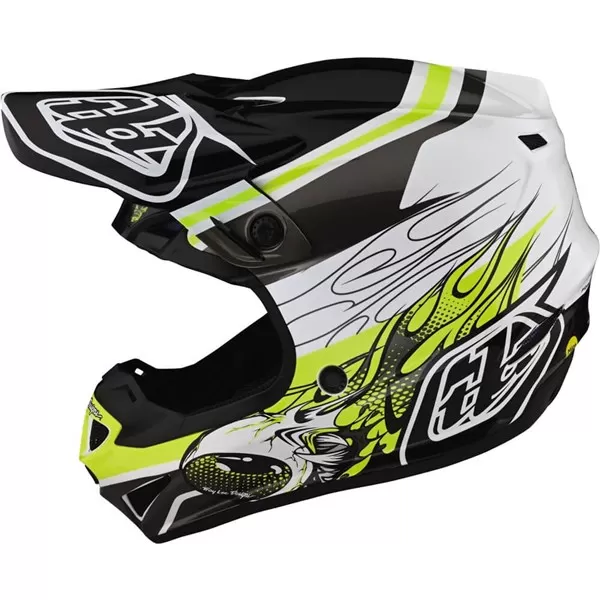 Troy Lee Designs SE4 Polyacrylite Skooly Helmet 4 Troy Lee Designs SE4 Polyacrylite Skooly Helmet - Image 4