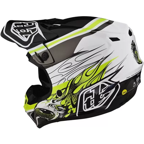 Troy Lee Designs SE4 Polyacrylite Skooly Helmet 5 Troy Lee Designs SE4 Polyacrylite Skooly Helmet - Image 5