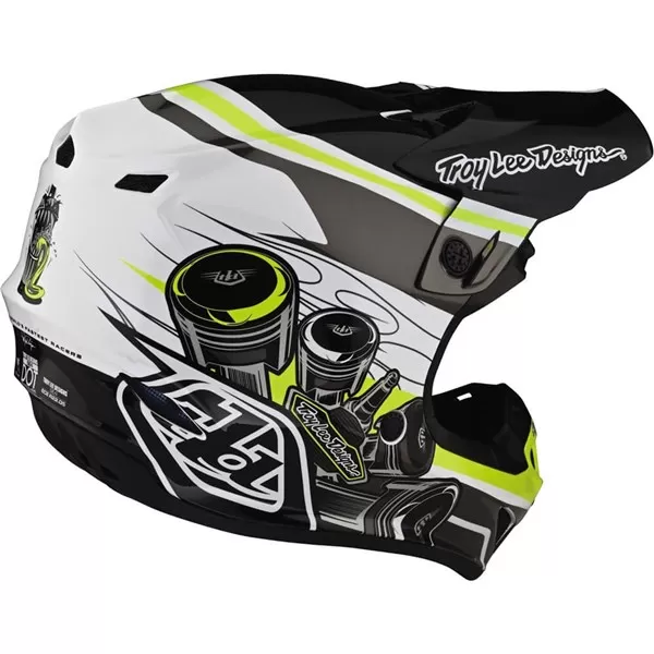 Troy Lee Designs SE4 Polyacrylite Skooly Helmet 6 Troy Lee Designs SE4 Polyacrylite Skooly Helmet - Image 6