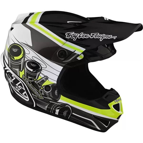 Troy Lee Designs SE4 Polyacrylite Skooly Helmet 8 Troy Lee Designs SE4 Polyacrylite Skooly Helmet - Image 8