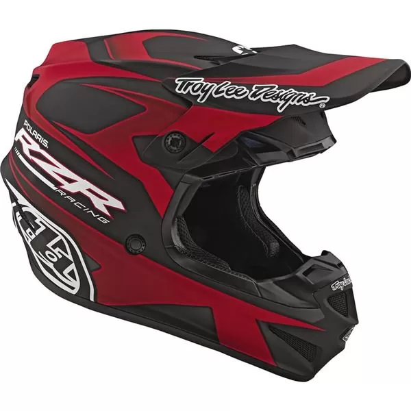 Troy Lee Designs SE4 Polyacrylite Polaris RZR Helmet 8 Troy Lee Designs SE4 Polyacrylite Polaris RZR Helmet - Image 8