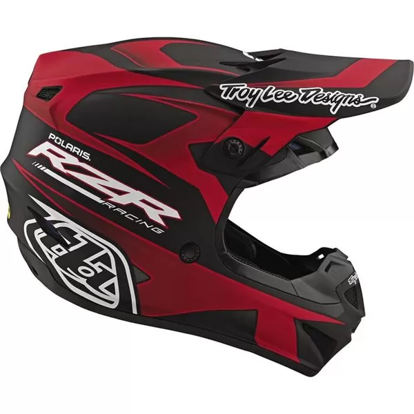 Troy Lee Designs SE4 Polyacrylite Polaris RZR Helmet 9 Troy Lee Designs SE4 Polyacrylite Polaris RZR Helmet - Image 9