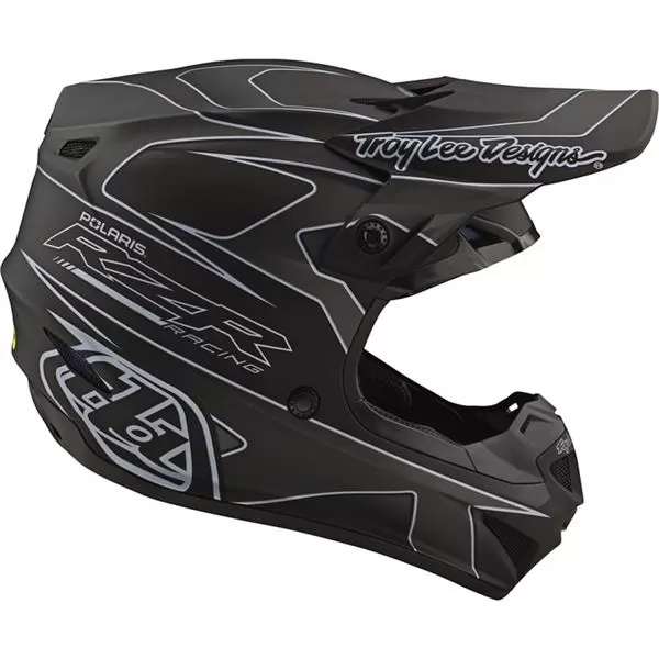 Troy Lee Designs SE4 Polyacrylite Polaris RZR Helmet 5 Troy Lee Designs SE4 Polyacrylite Polaris RZR Helmet - Image 5