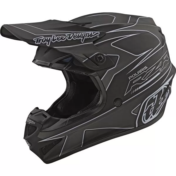 Troy Lee Designs SE4 Polyacrylite Polaris RZR Helmet 2 Troy Lee Designs SE4 Polyacrylite Polaris RZR Helmet - Image 2