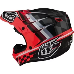 Troy Lee Designs SE4 Polyacrylite Warped Youth Helmet -Motorcycle parts TL 112327003 C