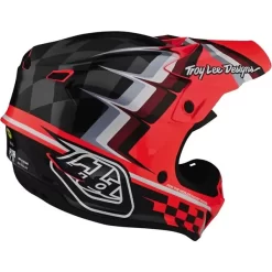 Troy Lee Designs SE4 Polyacrylite Warped Youth Helmet -Motorcycle parts TL 112327003 D
