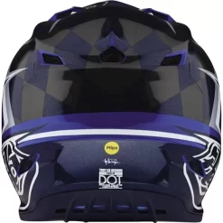 Troy Lee Designs SE4 Polyacrylite Warped Youth Helmet -Motorcycle parts TL 112327013 A