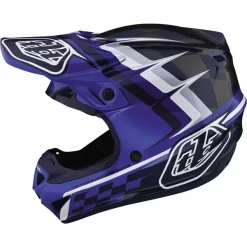 Troy Lee Designs SE4 Polyacrylite Warped Youth Helmet -Motorcycle parts TL 112327013 B