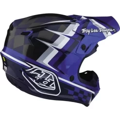 Troy Lee Designs SE4 Polyacrylite Warped Youth Helmet -Motorcycle parts TL 112327013 D