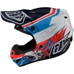 Troy Lee Designs SE4 Polyacrylite Skooly Youth Helmet -Motorcycle parts TL 112328013 B