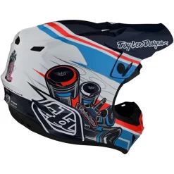 Troy Lee Designs SE4 Polyacrylite Skooly Youth Helmet -Motorcycle parts TL 112328013 D