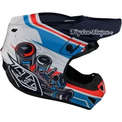 Troy Lee Designs SE4 Polyacrylite Skooly Youth Helmet -Motorcycle parts TL 112328013 E