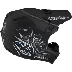 Troy Lee Designs SE4 Polyacrylite Skooly Youth Helmet -Motorcycle parts TL 112328023 D