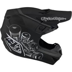 Troy Lee Designs SE4 Polyacrylite Skooly Youth Helmet -Motorcycle parts TL 112328023 E