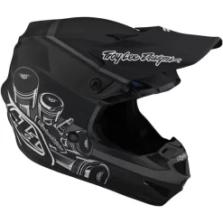 Troy Lee Designs SE4 Polyacrylite Skooly Youth Helmet -Motorcycle parts TL 112328023 F
