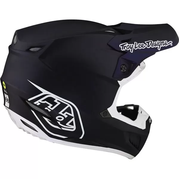 Troy Lee Designs SE5 Carbon Stealth Helmet 14 Troy Lee Designs SE5 Carbon Stealth Helmet - Image 14