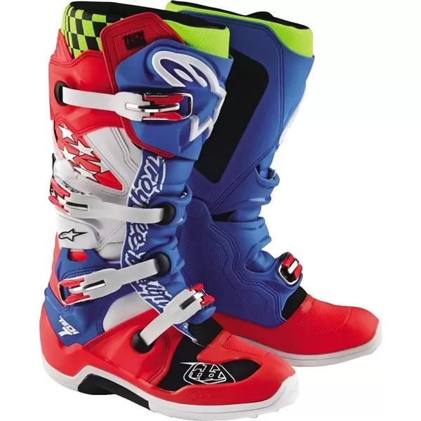 Troy Lee Designs Alpinestars Tech 7 Limited Edition Boots 3 Troy Lee Designs Alpinestars Tech 7 Limited Edition Boots - Image 3