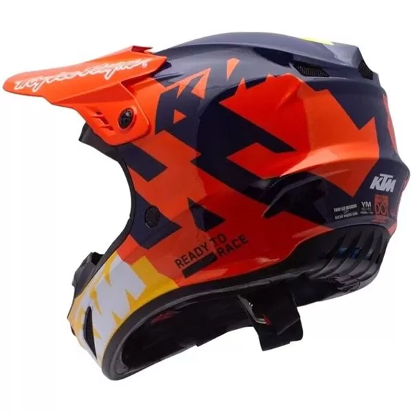 KTM Troy Lee Designs GP Youth Helmet 3 KTM Troy Lee Designs GP Youth Helmet - Image 3