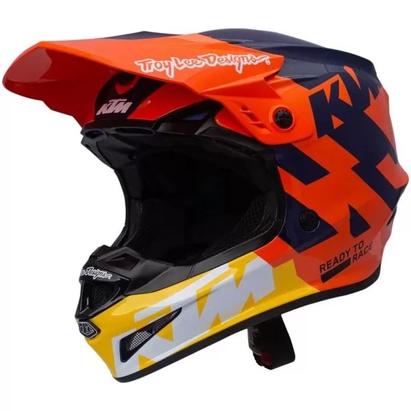 KTM Troy Lee Designs GP Youth Helmet 2 KTM Troy Lee Designs GP Youth Helmet - Image 2