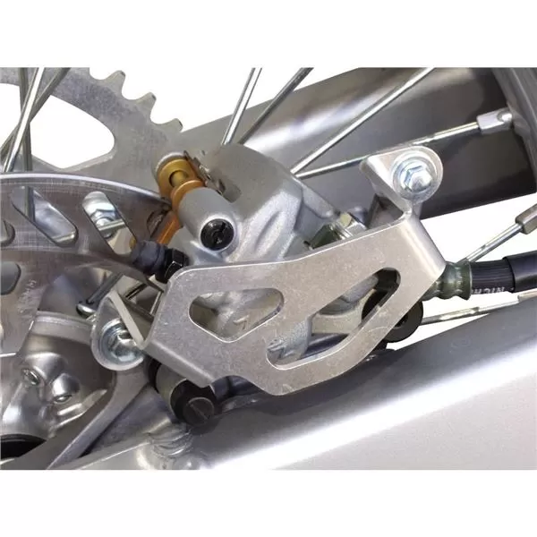 Works Connection Rear Caliper Guard 1 Works Connection Rear Caliper Guard